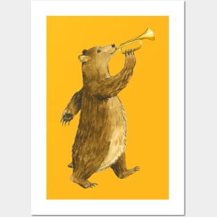 Bugler Bear Posters and Art